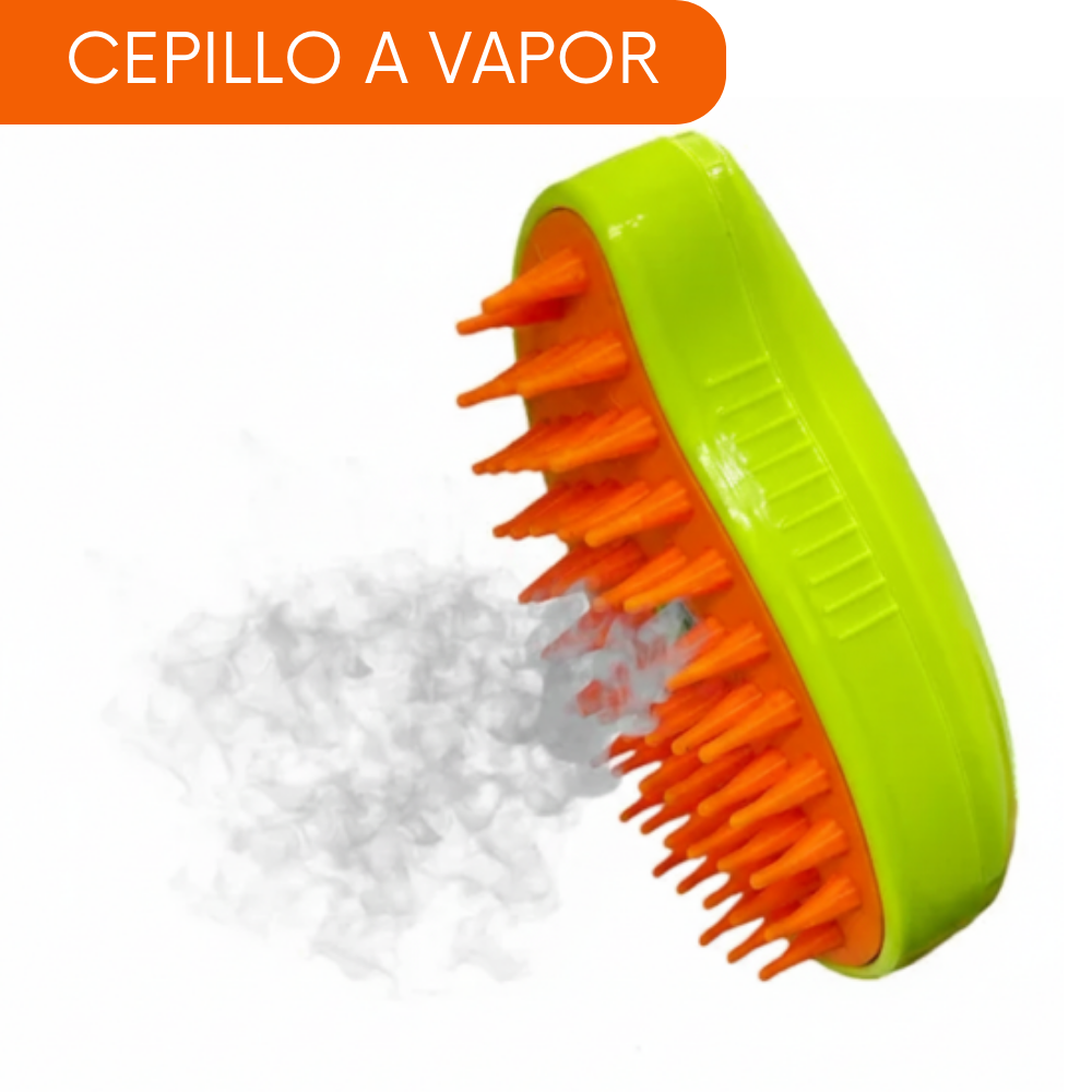Cepillo a vapor para mascota
