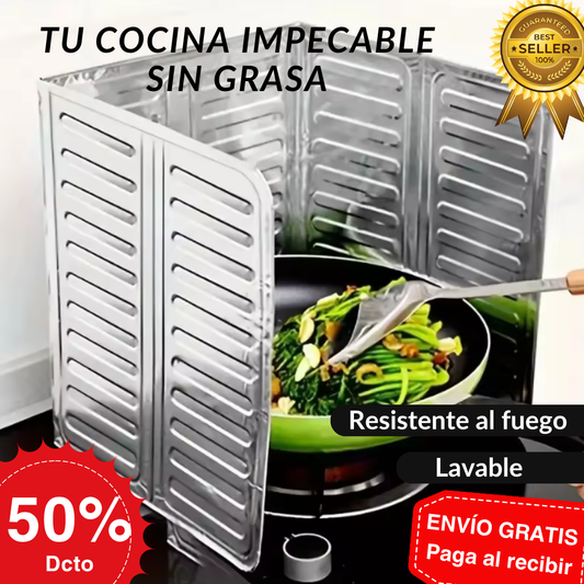 Pack 2 Placas Aluminio Antigrasa