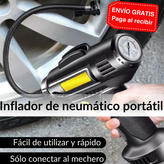 Inflador neumático portátil