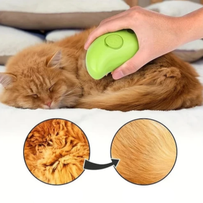 Cepillo a vapor para mascota